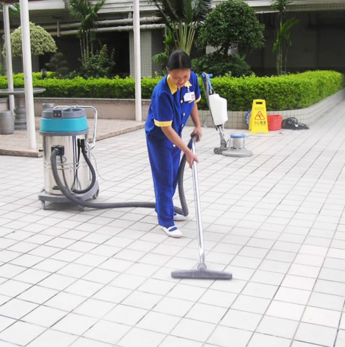 清洗現場